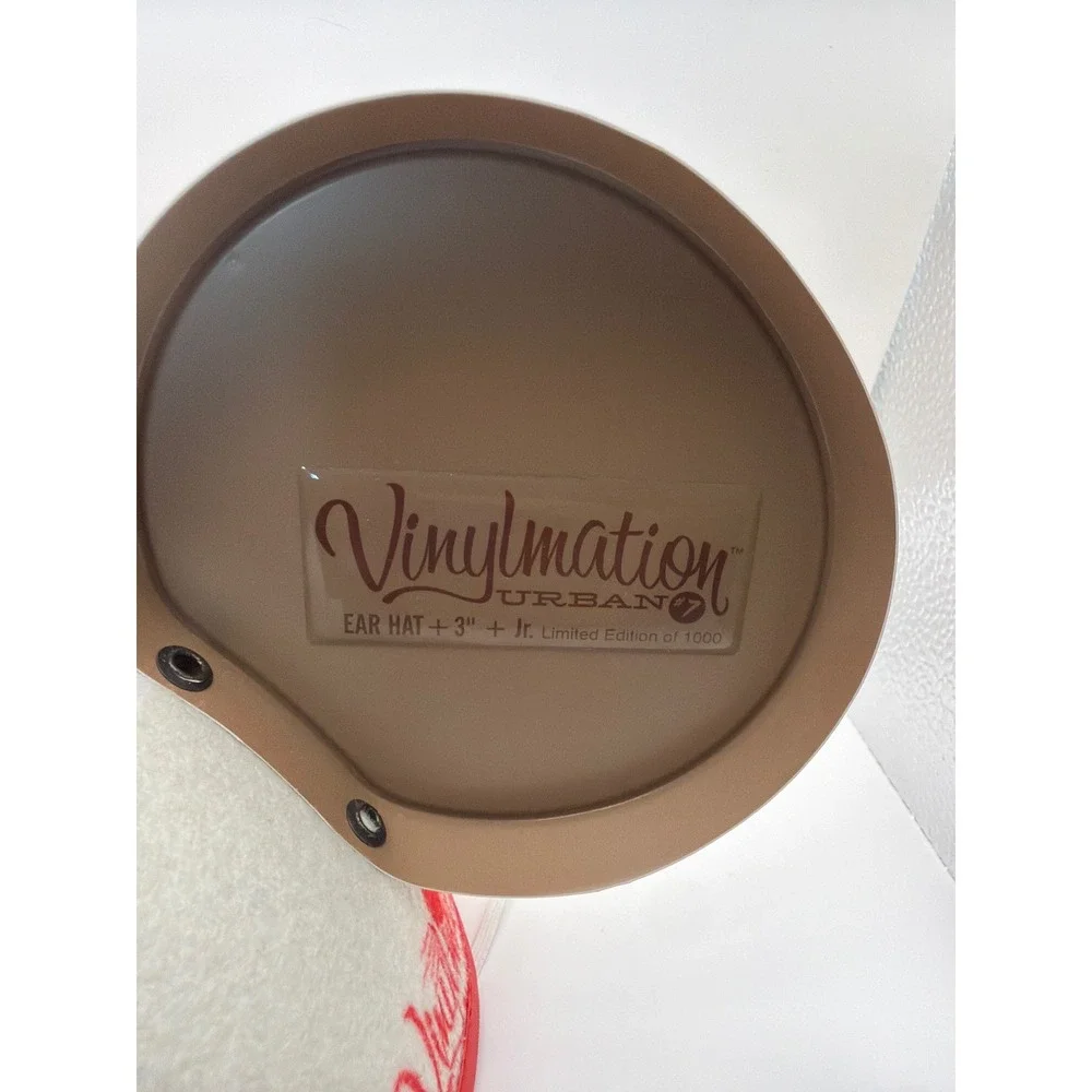 Disney Vinylmation Urban 7 Milk and Cookies Ear Hat Set Limited Edition 1000